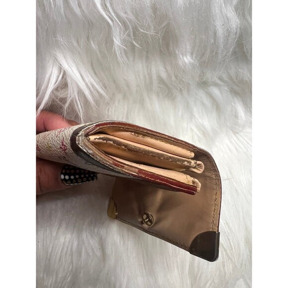 Louis Vuitton Murakami White Monogram Multicolor Porte Monnaie Plat Coin Purse - Picture 5 of 8